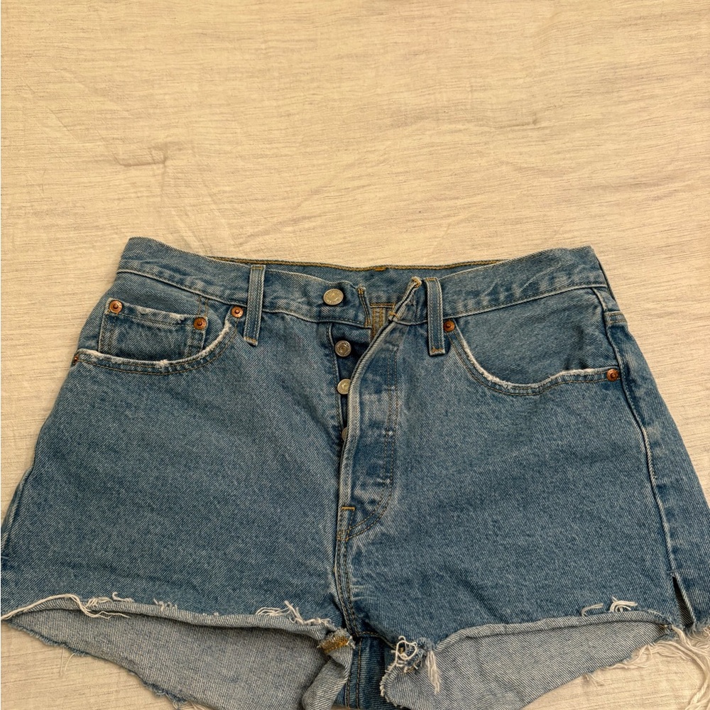 Levi's Classic Blue Jean Shorts
